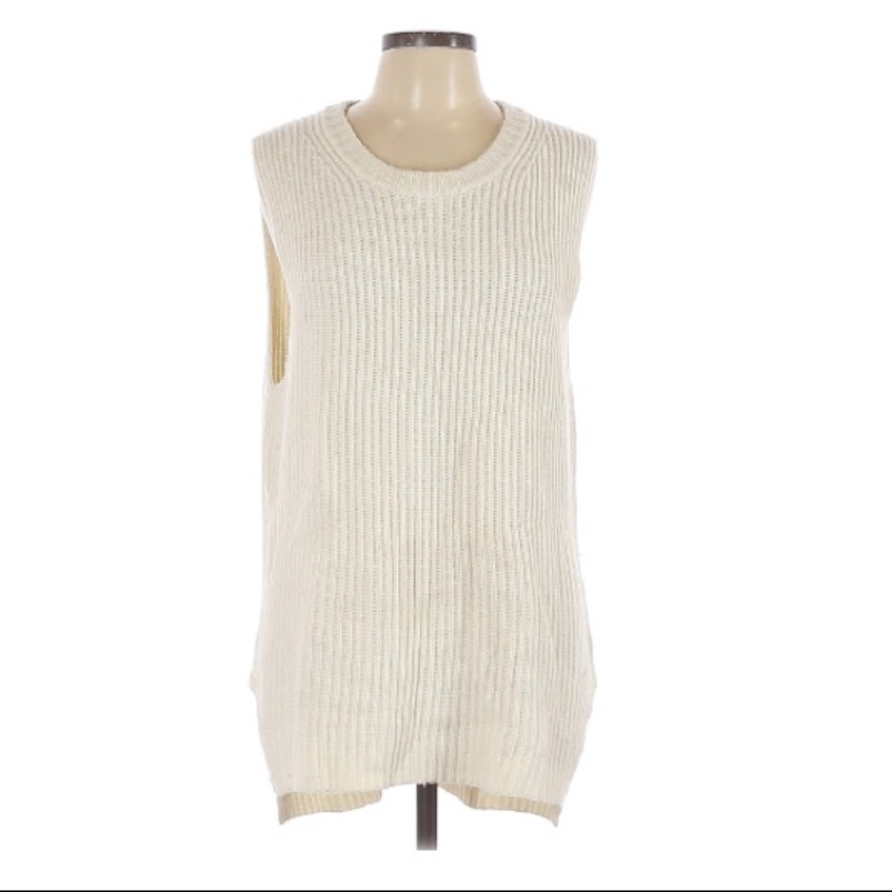 Madewell pullover ivory sweater